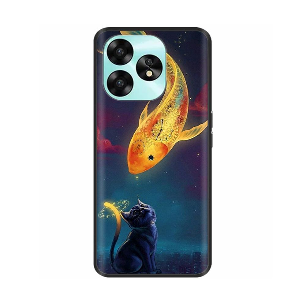 Чехол для UMIDIGI A15 Силиконовый Чехол для Телефона Для UMIDIGI A15C Чехол Защитные Fundas Чехлы Для UMIDIGI A15 Мягкий TPU Бампер Coque