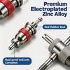 62Pcs Valve Core Remover Tool,30 PCS Valve Cores,30 PCS Tire Valves Caps,1Pcs Valve stem Removal Tool,1 PCS 4-Way Valves Tool,Suitable for