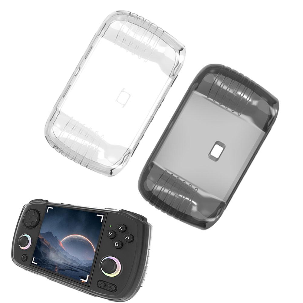 For Anbernic RG CubeXX Soft Rubber Protective Shell Gaming Handheld Transparent TPU Protective Case Anti-Scratch Accessories
