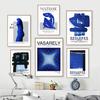 Абстрактный Вазарели Матисс Постер Крафт Клуб Бар Настенное Искусство Холст Живопись Винтажные Постеры Принты Декор для Спальни Кабинета