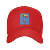 Curious George with balloons Baseball Caps Snapback Fashion Baseball Hats Breathable Casual Casquette Outdoor Men's And Women's