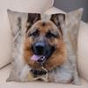 Домашнее животное овчарка декоративная наволочка для офиса гостиная автомобиль украшения дома наволочка