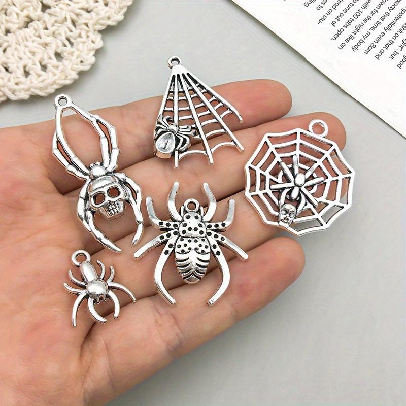 13 шт./комплект Паучьи Аксессуары Подвески для Изготовления Украшений DIY Подвески для Подарка Шармы для Изготовления Украшений