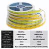 COB LED Lights Strip DC12V/24V High Brightness Flexible FOB LED Tape Double Row 624LEDs/m RA90 3000K 4000K 6000K Dimmable Strip