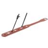 Adjustable PU Leather Cello Endpin Holder Spikes Floor Protector Endpin Stopper for Home End Pin Rest Cello Non-slip Pad