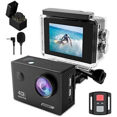 Спортивная камера - TIMNUT - 4K - Водонепроницаемая 40м - WiFi - EIS Антивибрация