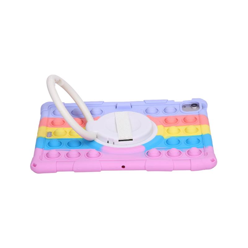 Противоударный чехол для планшета iPad Pro 11 12,9 M2 M1 360, вращающаяся подставка с ремешком на руку, чехол для iPad Air 5 10,9 2022 10th Air 4 2020 Funda