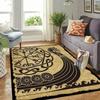 Viking Rune Norse Mythology Rug Large Rugs Area Rug Furry Carpet Rugs for Bedroom 3D Carpets for Living Room Witchcraft Rugs