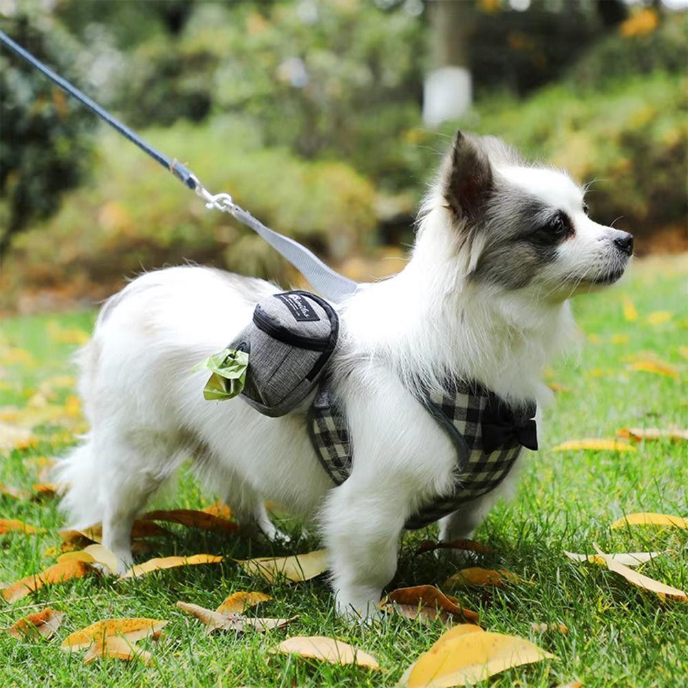 Multifunction Puppy Snack Reward Waist Bag Portable Dog Poop Dispenser Puppy