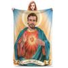 Fernando Alonso Saint Blanket Multiple Sizes Soft and Lightweight Throw Blankets for Sofa Couch and Bed