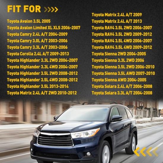 Automatic Transmission Filter W/ Gasket Kit For Toyota Sienna 2WD 2004-2005