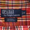 Рубашка-поло Ralph Lauren 90-х годов винтажная клетчатая с коротким рукавом и открытым воротником мужская б/у