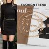 Leaf Decorative Metal Waist Chain for Women Versatile High-end Fashion Skirt Belt Accessories for Women's Waist Rope for European and American