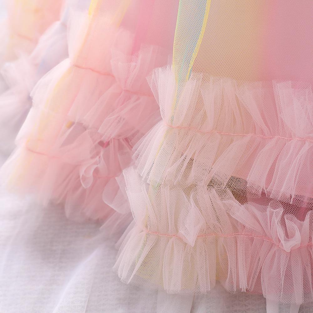 Европейское и американское платье принцессы для маленькой девочки на день рождения, свадьбу