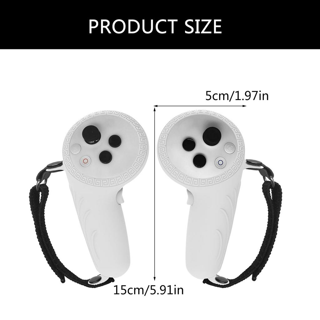 Силиконовый чехол для контроллера виртуальной реальности и защитная пленка для объектива для PICO 4 Ultra Anti Slip Comfort