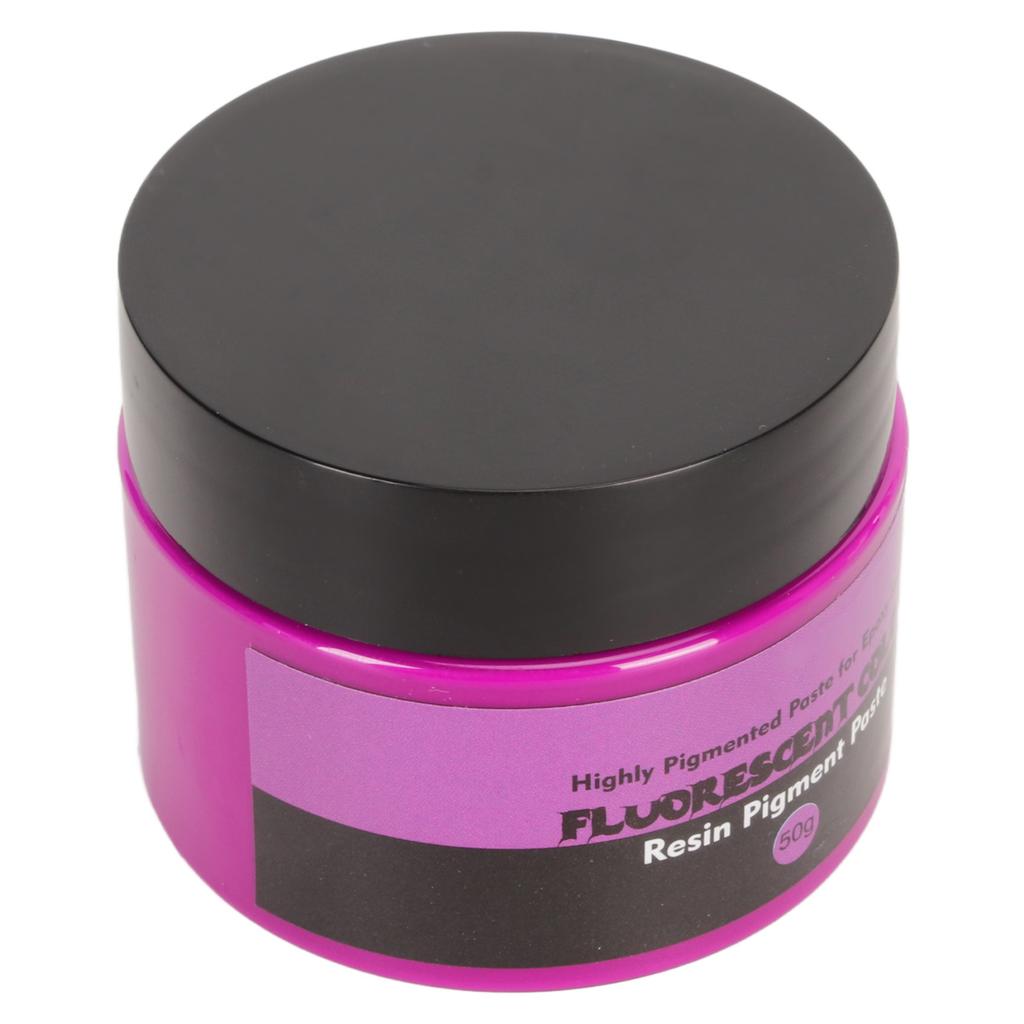 50g Fluorescent Color Resin Pigment Paste High Concentration Highly Pigmented Resin Pigment Paste for Painting Art