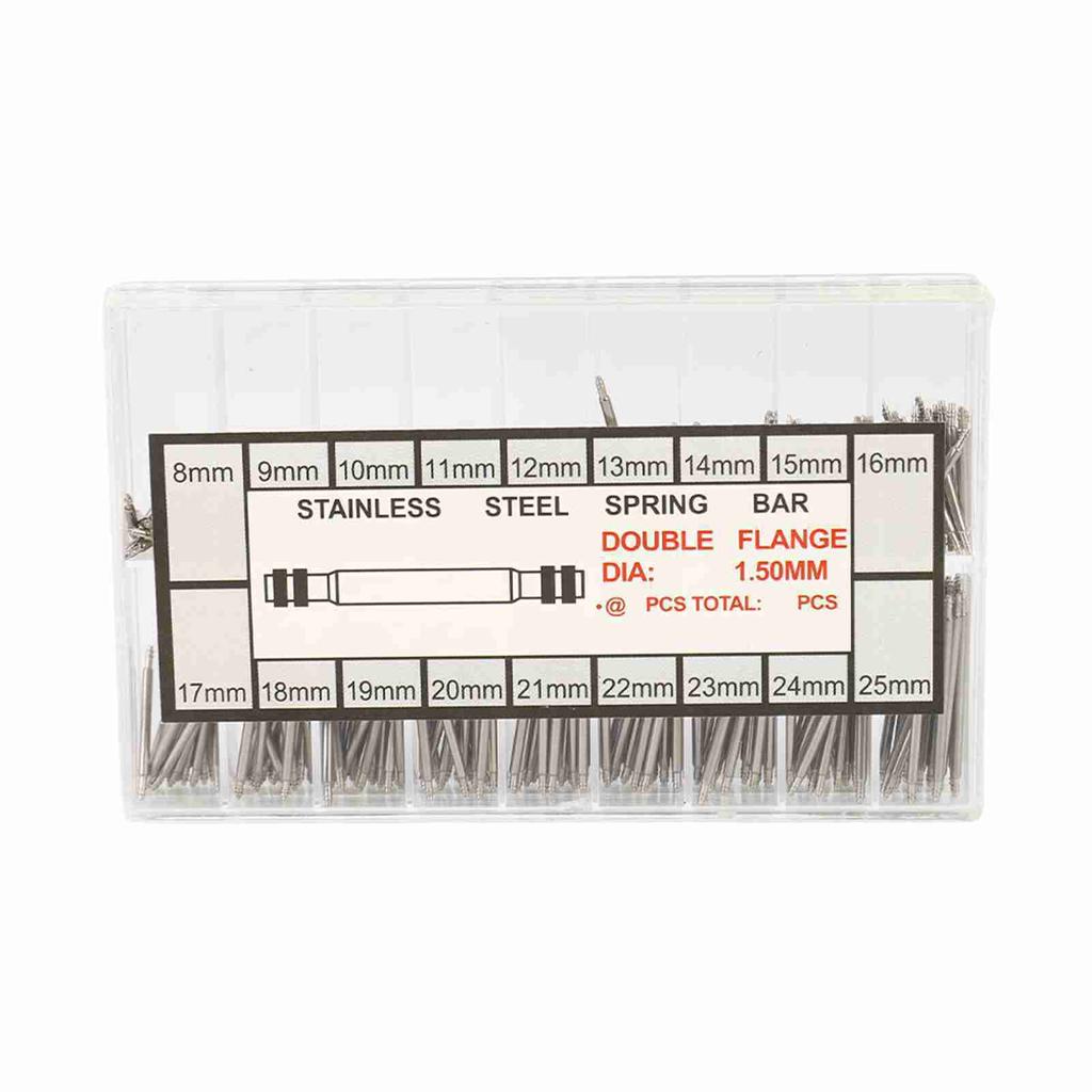 360PCS 8-25mm Wrist Watch Band Spring Bars Strap Link Pins Repair Tool Opener