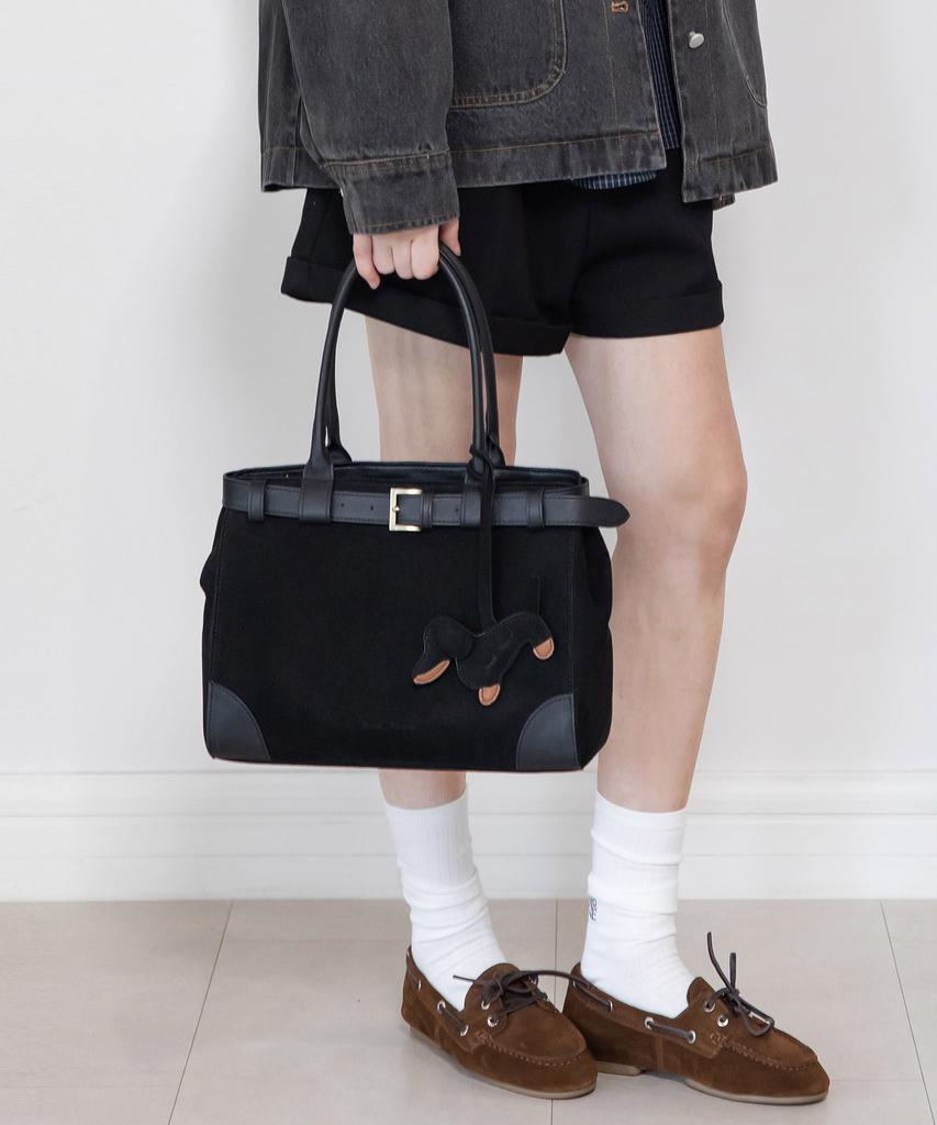 Jmarknewyork Charlotte Suede Belted Totebag_2Color
