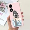 Женский модный девичий чехол для телефона для Honor X5 Plus HonorX5 Coque Funda Цветочный узор Мягкий силикон Funda Huawei Honor X5 Coques