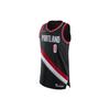 Футболка NBA Colorblock, Trail Blazers Damian Lillard No. 0 Мужские топы черные DB3328-010