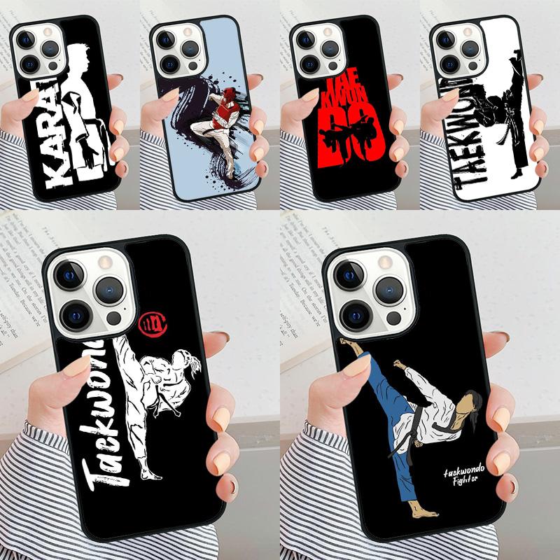 Чехол для телефона Кунгфу Тхэквондо для iPhone 16 15 SE2020 6 7 8 Plus для Apple 13 11 12 14 Mini Pro Max Чехол