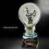 Customized High-End Sports Golf Crystal Trophy, One shot Hole, Competition Award Medal, New Home Decoration, Free Engraving, 1Pc
