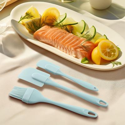 Содержимое упаковки скребка для барбекю из термостойкой резины