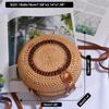 Square Round Mulit Style Straw Bag Handbags Women Summer Rattan Bag Handmade Woven Beach Circle Bohemia Handbag New Fashion
