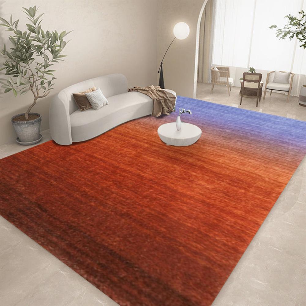 Modern Gradient Carpet Living Room Home Decor Sofa Rugs Bedroom Rug Lounge Kitchen Coffee Table Floor Mat Indoor Rug Doormat