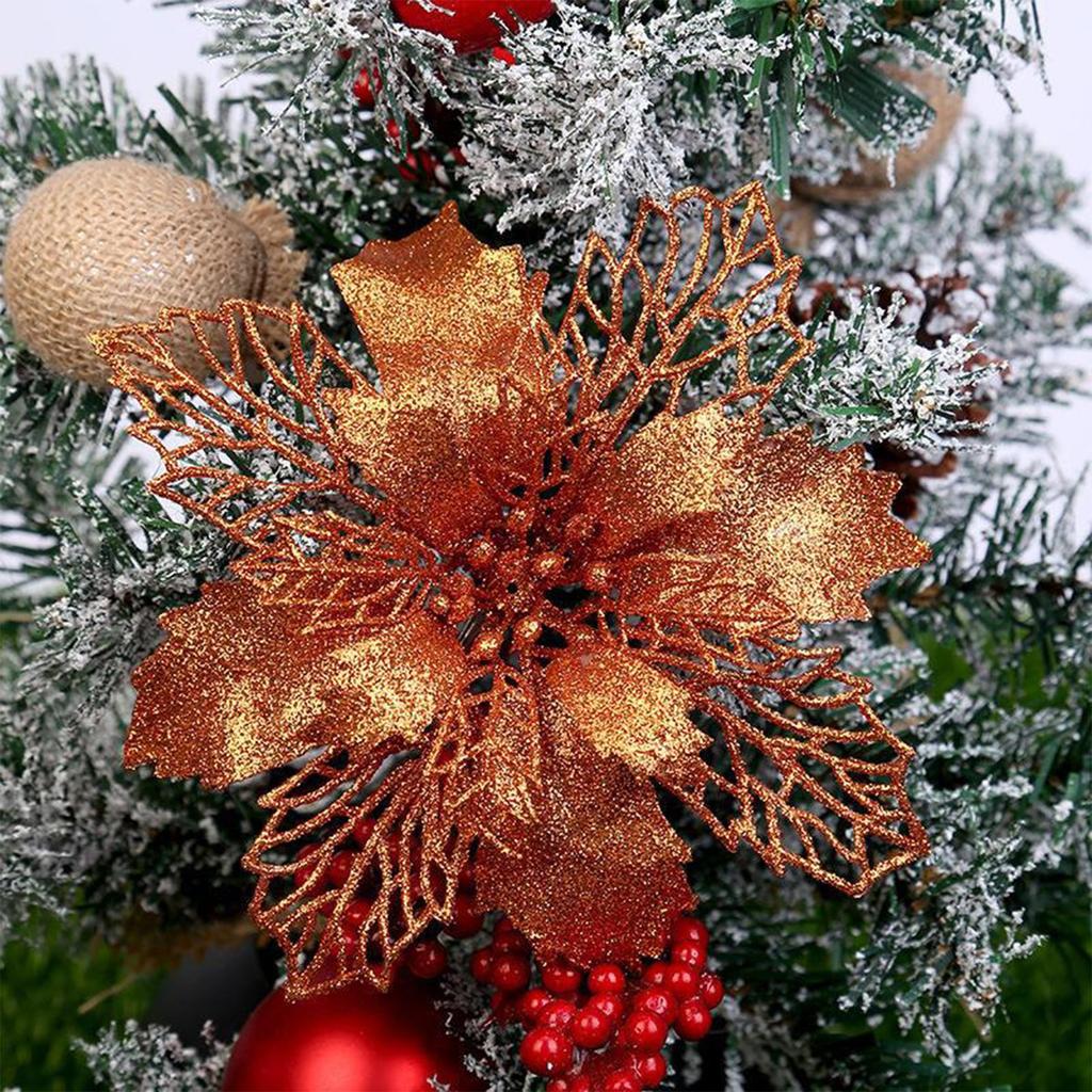 Украшения Рождественской Елки Рождественское Моделирование Цветка Рождественский Орнамент