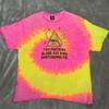 [Б/У] Футболка с tie-dye от Tsuyoshi Domoto's ENDRECHERI Toy Machine, размер XL