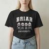 Off Campus Briar University Hockey TShirt Unisex WoUnisex Novelty 100 Cotton Tees Crewneck Short Sleeve T Shirts Printed Clothing
