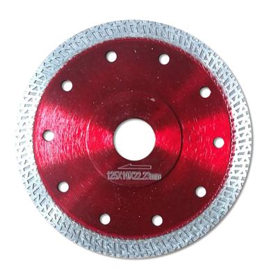 3 шт. 5-дюймовый гранитный фарфоровый керамический диск Turbo Thin Diamond для сухой резки, диск для шлифовальной машины, алмазные пильные диски, красные