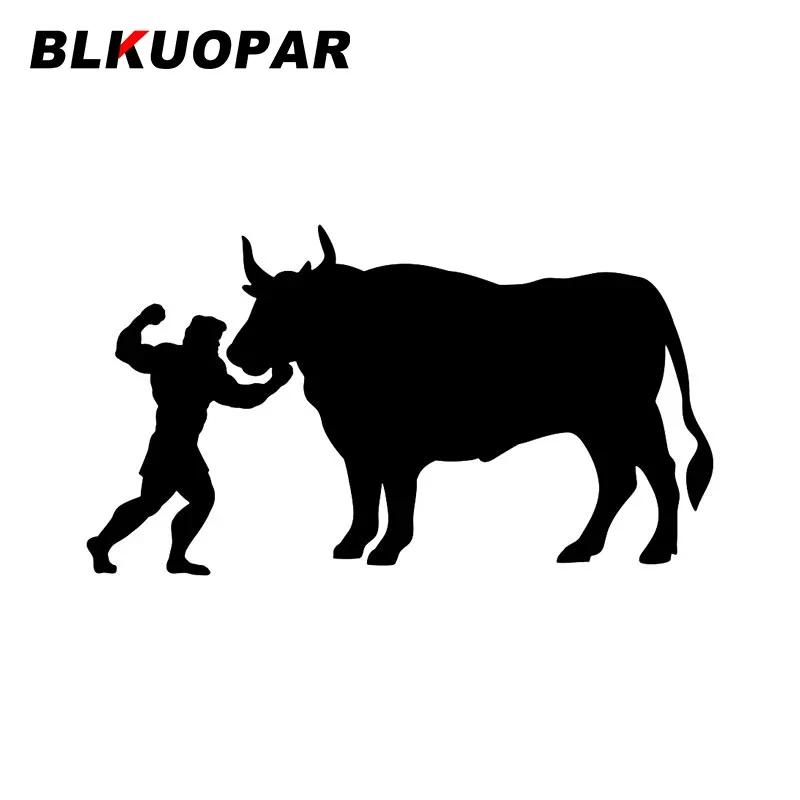 BLKUOPAR Heracles Fights Ox Car Sticker Personality Sunscreen Waterproof Decals Fashionable Original Die Cut Funny Car Styling