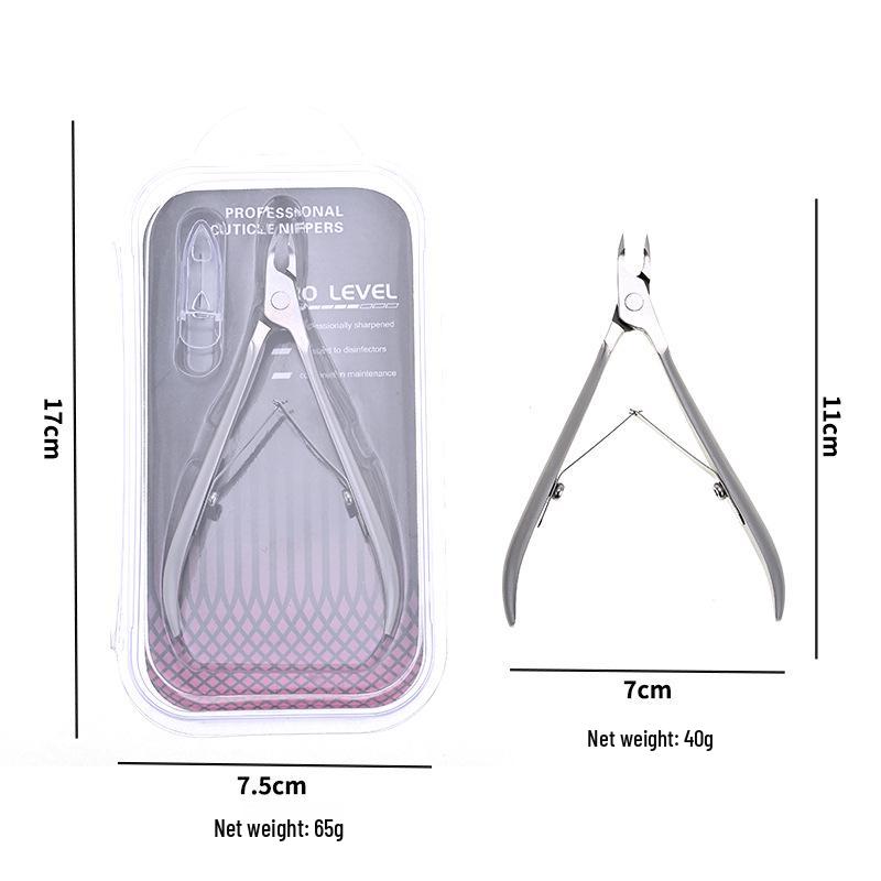 3.0mm Stainless Steel Nail Scissors for Removing Dead Skin - Professional Grade Manicure Tool