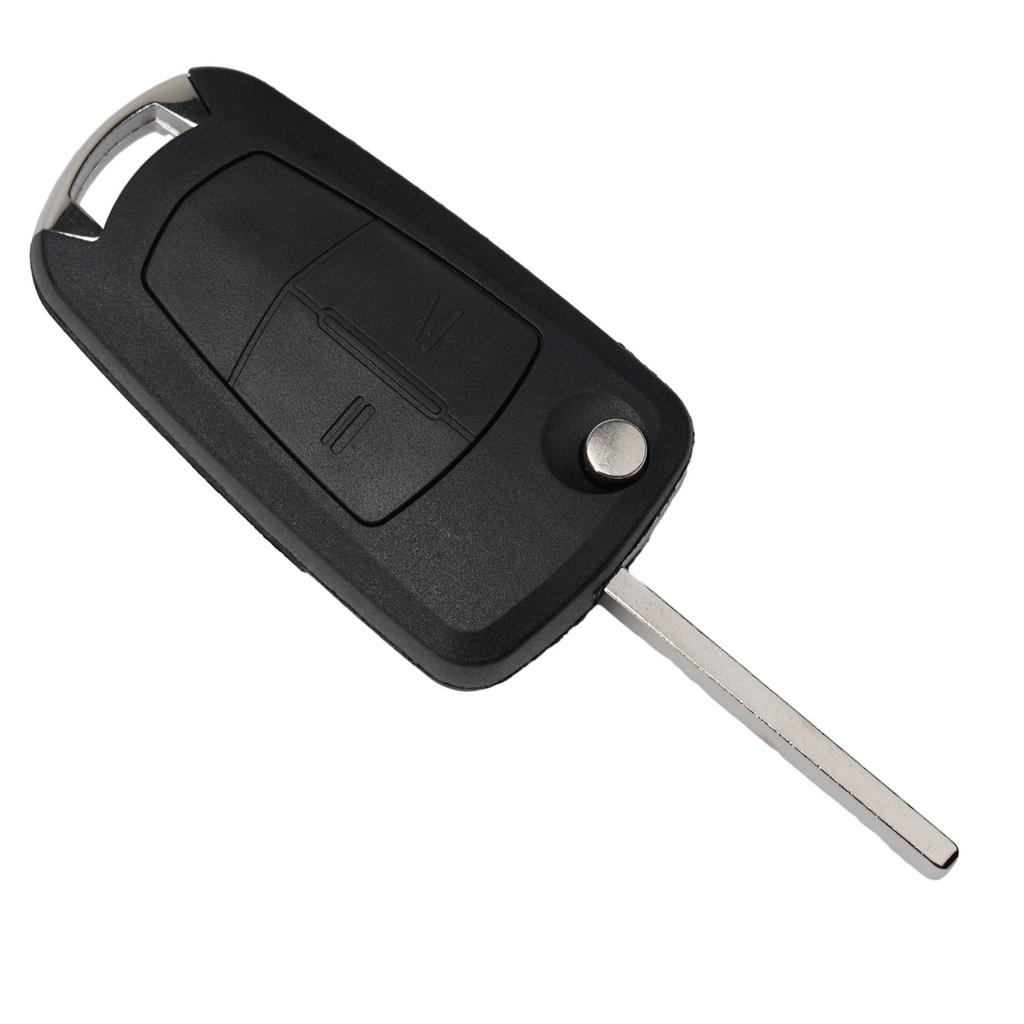 2-кнопочный дистанционный откидной брелок для ключей для Opel Corsa D Zafira B Astra H Tigra 2-ключевые аксессуары для транспортных средств