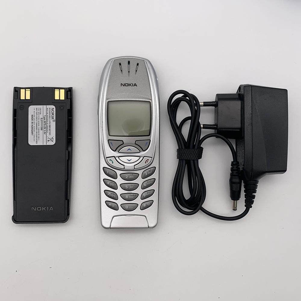 Восстановленный оригинальный мобильный телефон Nokia 6310i с 1 SIM-картой