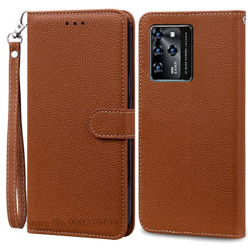 Для ZTE Blade V30 Чехол кожаный флип-кошелек Чехол для ZTE Blade V30 Чехол-книжка Чехол для ZTE Blade V30 Чехол для телефона Fundas