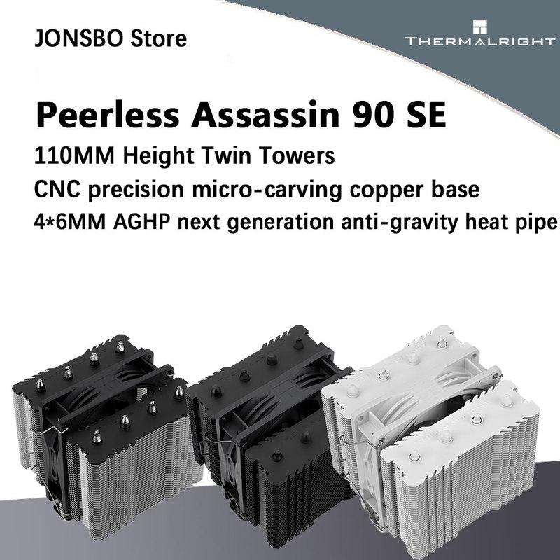 Thermalright Peerless Assassin 90 SE Двухбашенный кулер для процессора Высокопроизводительный воздушный кулер для AM4 AM5 Intel LGA1851/1700 PA 90 SE