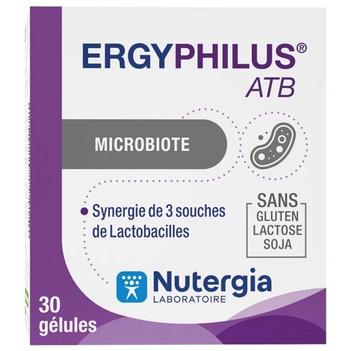 Nutergia Ergyphilus ATB Probiotiques 30 Gélules