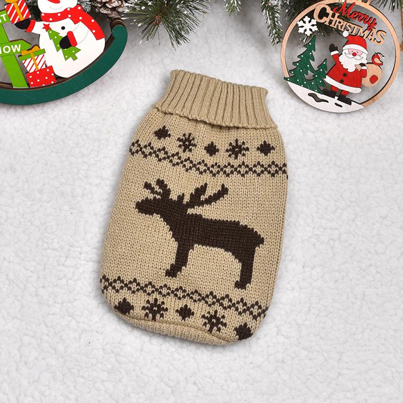 Свитер для маленьких кошек и собак, пуловер, зимняя одежда для собак, чихуахуа, йоркширских терьеров, куртка для щенков, одежда для домашних животных на Рождество