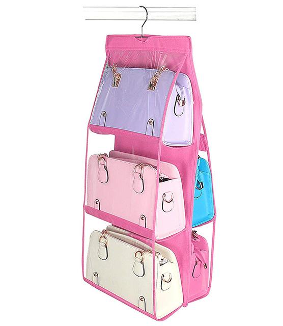6 карманов Складной подвесной органайзер для сумки, обуви KTY