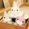 20 см Новая Симуляция Щенка Кролика Короткошерстная Плюшевая Кукла Милый Маленький Белый Кролик Кукла Игрушка Девочка Милая Кукла Подарок на День Рождения