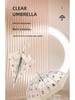 Fully Automatic Japanese Black Kitten Umbrella, Transparent & Reinforced with Long Handle.
