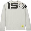 Nike ISPA Letter Print Loose Fit Crew Neck Long Sleeve Sweatshirt Unisex Tops Dark-Muddy-Grey FJ7375-053