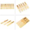 Alomejor (10-Pack) B-Flat Clarinet Reeds, 2.5mm Strength, 2.5mm, 2.5" Diameter, 2.5" Diameter, for Beginners, Brass Bands, and Practice, Includes Stor