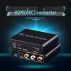 ARC HDMI Audio Adapter and Converter: Optical/Coaxial To Analog.