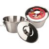 Moule À Pudding - Ibili - 651616 - 16 Cm - Acier Inoxydable - Couvercle Inclus