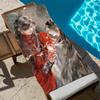 Anime H-heaven Towel Large O-officials Quick-Drying Microfiber soft Beach Towel for Travel Fitness Sauna Bathing Camping