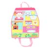 Dress Up House Felt Board Double Sided Foldable Dress Up Teaching Toy Storytelling Early Learning
